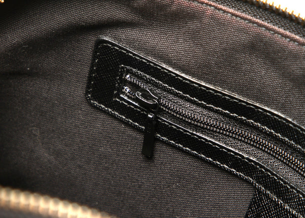 バーバリー ノバチェック ベージュ ブラック キャンバス レザー ハンドバッグ レディース BURBERRY 中古
