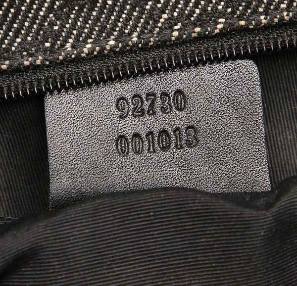 グッチ GGキャンバス 92730 グレー キャンバス レザー トートバッグ レディース GUCCI 中古