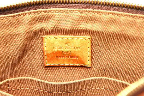ルイ ヴィトン モノグラム ポパンクールオ M40007 ブラウン 茶 PVC レザー トートバッグ レディース LOUIS VUITTON 中古
