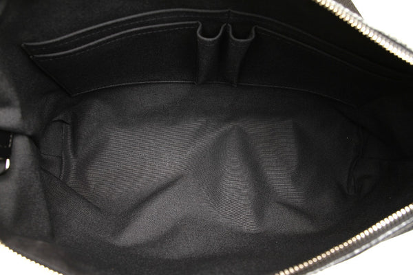 ルイ ヴィトン ダミエ　グラフィット ミック MM N41106 ブラック グレー PVC ショルダーバッグ メンズ LOUIS VUITTON 中古