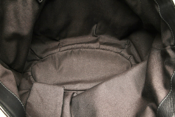 グッチ アビー GGキャンバス 211982 ブラック 黒 キャンバス レザー トートバッグ レディース GUCCI 中古