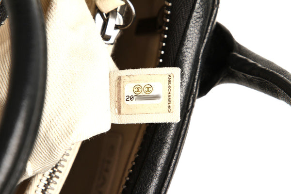 シャネル マトラッセ ブラック ラムスキン ハンドバッグ チェーン ショルダーバッグ 2WAY レディース CHANEL 中古