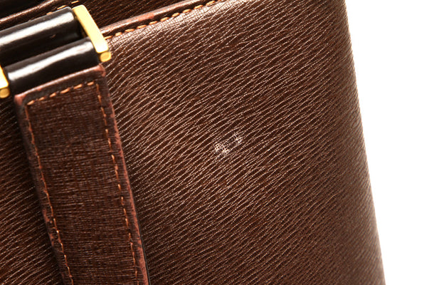 バーバリー ブラウン 茶 レザー ハンドバッグ レディース BURBERRY 中古