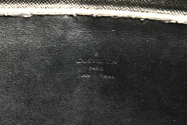ルイ ヴィトン タイガ ポルトドキュマン ロザン M30052 ブラック 黒 レザー ビジネスバッグ メンズ LOUIS VUITTON 中古