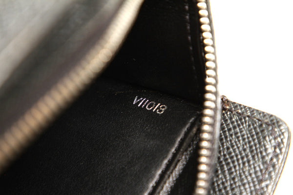 ルイ ヴィトン タイガ ポルトドキュマン ロザン M30052 ブラック 黒 レザー ビジネスバッグ メンズ LOUIS VUITTON 中古