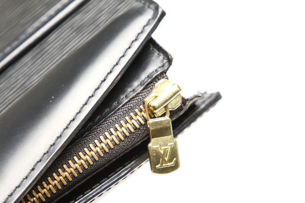 ルイ ヴィトン エピ リヴィエラ M48182 ブラック ノワール レザー ハンドバッグ レディース LOUIS VUITTON 中古