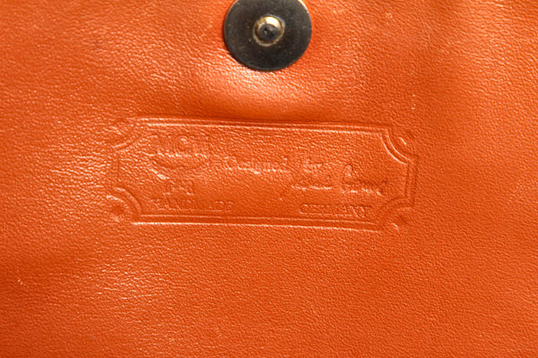 エム シー エム ブラウン 茶 レザー ショルダーバッグ レディース MCM 中古