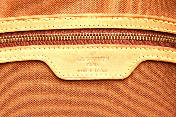 ルイ ヴィトン モノグラム アベス M45257 ブラウン 茶 PVC レザー ショルダーバッグ ユニセックス LOUIS VUITTON 中古