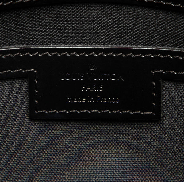 ルイ ヴィトン ダミエグラフィット タダオ N51192 ブラック 黒 PVC レザー トートバッグ メンズ LOUIS VUITTON 中古