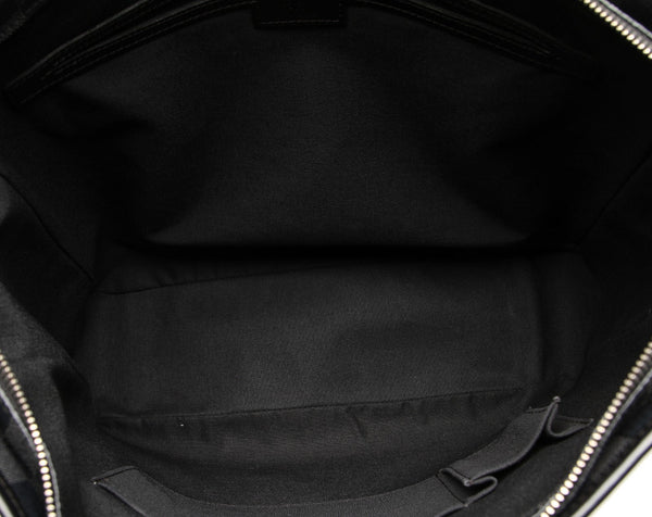 ルイ ヴィトン ダミエグラフィット タダオ N51192 ブラック 黒 PVC レザー トートバッグ メンズ LOUIS VUITTON 中古