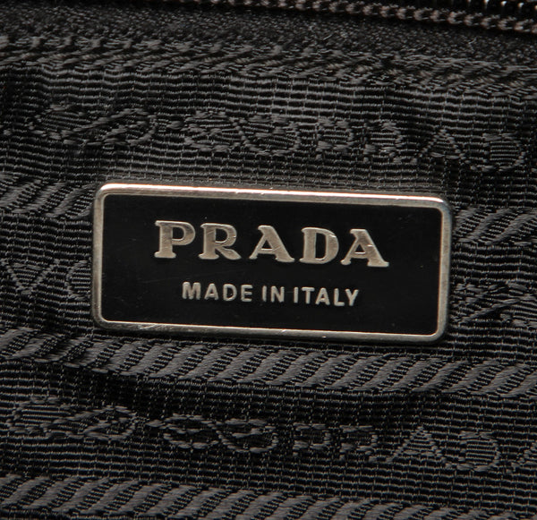 プラダ ブラック 黒 ナイロン ショルダーバッグ レディース PRADA 中古
