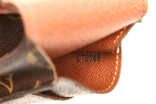 ルイ ヴィトン モノグラム エテュイ シガレット M63024 ブラウン 茶 PVC レザー シガレットケース ユニセックス LOUIS VUITTON 中古