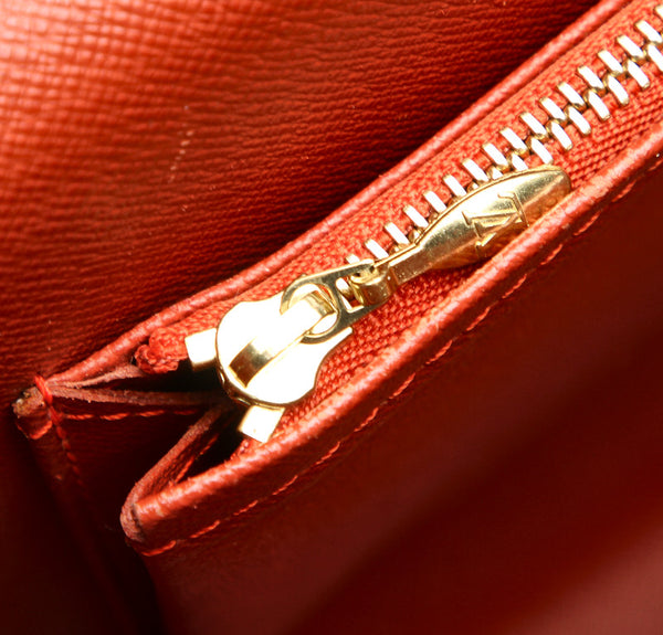 ルイ ヴィトン ダミエ トライベッカ カレ N51161 ブラウン PVC レザー ショルダーバッグ レディース LOUIS VUITTON 中古