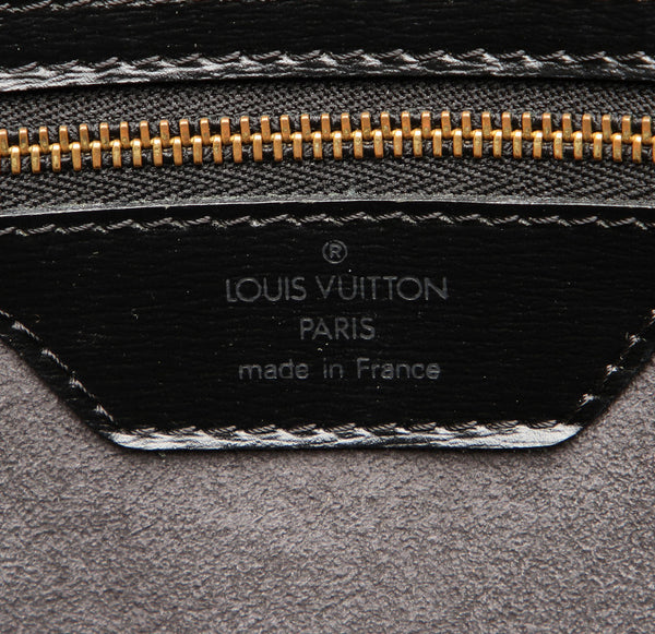 ルイ ヴィトン エピ サンジャック M52272 ブラック 黒 レザー ハンドバッグ レディース LOUIS VUITTON 中古