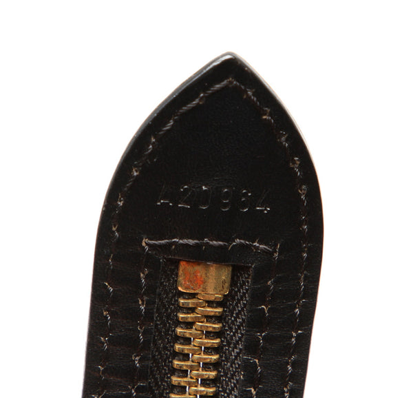 ルイ ヴィトン エピ サンジャック M52272 ブラック 黒 レザー ハンドバッグ レディース LOUIS VUITTON 中古