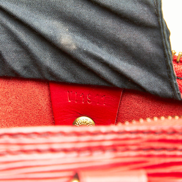 ルイ ヴィトン エピ  スピーディ25 M43017 レッド レザー ハンドバッグ レディース LOUIS VUITTON 【中古】