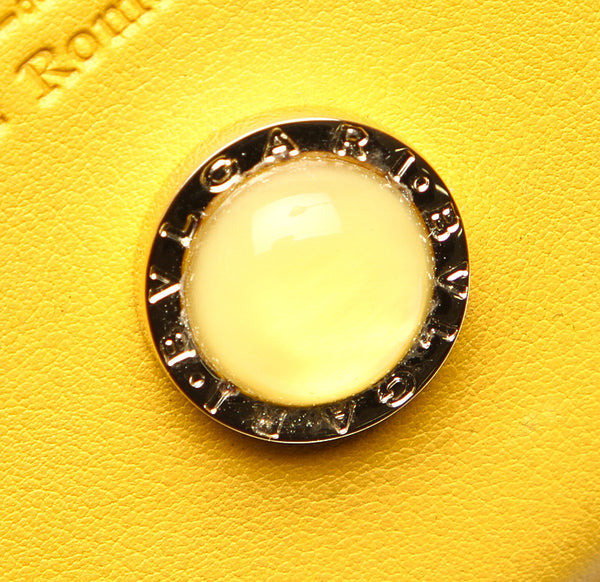 ブルガリ イエロー レザー ipadケース ユニセックス BVLGARI 【中古】
