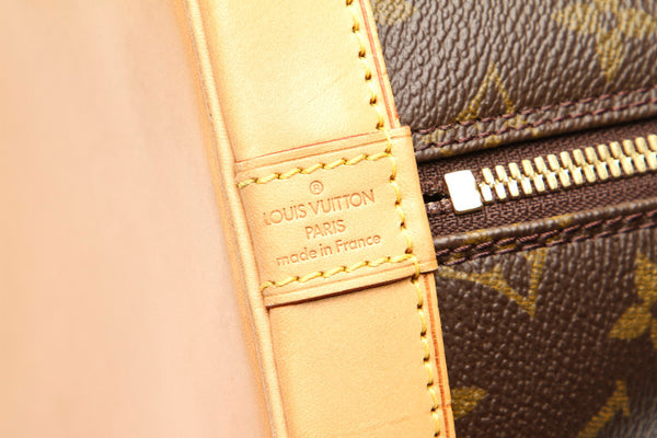 ルイ ヴィトン モノグラム アルマ M51130 ブラウン 茶 PVC レザー ハンドバッグ レディース LOUIS VUITTON 中古