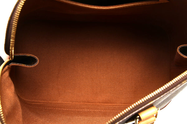 ルイ ヴィトン モノグラム アルマ M51130 ブラウン 茶 PVC レザー ハンドバッグ レディース LOUIS VUITTON 中古