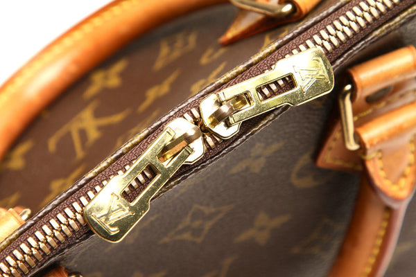 ルイ ヴィトン モノグラム アルマ Ｍ51130 ブラウン 茶 PVC レザー ハンドバッグ ユニセックス LOUIS VUITTON 中古