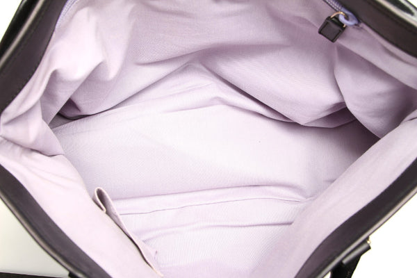 グッチ 257302 ブラック パテントレザー レザー トートバッグ レディース GUCCI 中古