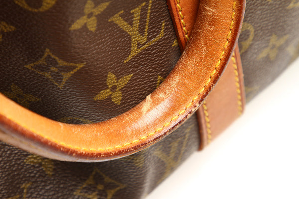 ルイ ヴィトン モノグラム キーポル50 M41416 ブラウン PVC レザー ボストンバッグ ユニセックス LOUIS VUITTON 中古