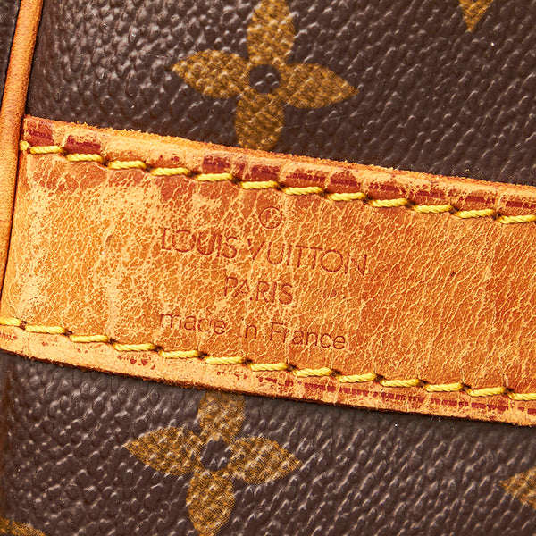 ルイ ヴィトン モノグラム キーポル55 バンドリエール ボストンバッグ M41414 ブラウン PVC レザー メンズ LOUIS VUITTON 【中古】