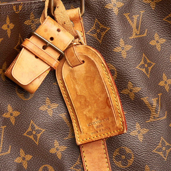 ルイ ヴィトン モノグラム キーポル55 バンドリエール ボストンバッグ M41414 ブラウン PVC レザー メンズ LOUIS VUITTON 【中古】