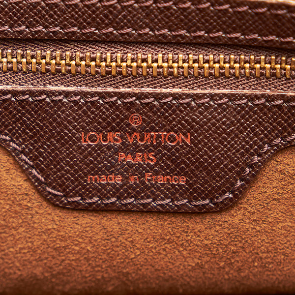ルイ ヴィトン ダミエエベヌ マレ N42240 ブラウン PVC レザー ハンドバッグ レディース LOUIS VUITTON 【中古】