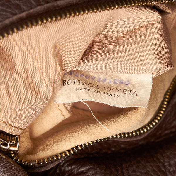 ボッテガヴェネタ ショルダーバッグ ブラウン レザー レディース BOTTEGAVENETA 【中古】