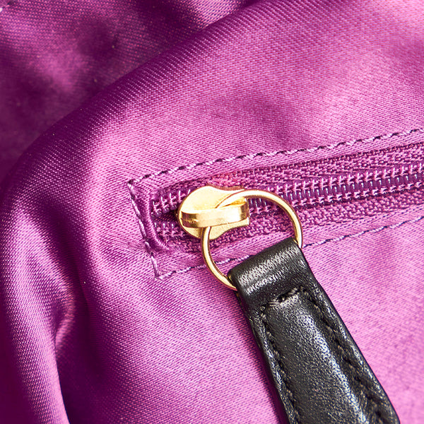 コーチ レザー2Wayトートバッグ　 18641 ブラック レザー トートバック ショルダバッグ 2WAY  レディース COACH 【中古】