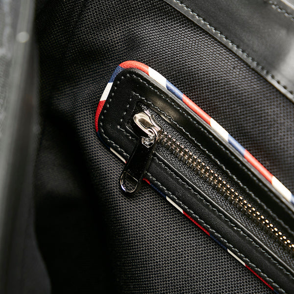 グッチ GGスプリーム ナイトクーリエ ワッペン 474138 ブラック PVC ショルダーバッグ メンズ GUCCI 【中古】