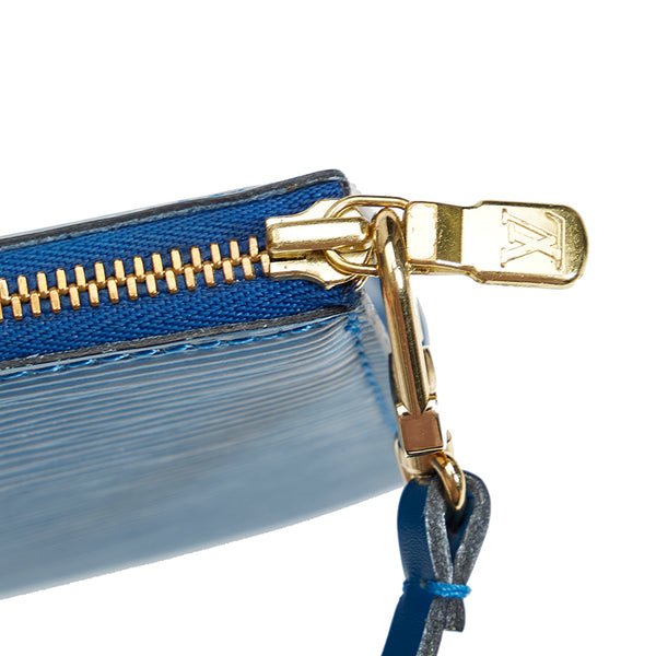 ルイ ヴィトン エピ アクセソワール M52945 ブルー レザー アクセサリーポーチ レディース LOUIS VUITTON 【中古】