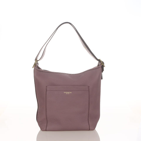 コーチ 25678 ピンク パープル レザー ワンショルダー レディース COACH 【中古】