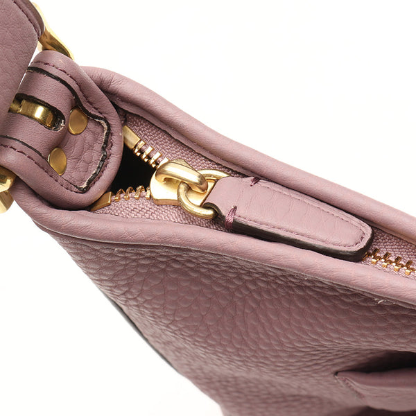 コーチ 25678 ピンク パープル レザー ワンショルダー レディース COACH 【中古】