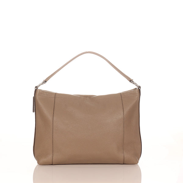 コーチ 24770 ベージュ レザー ハンドバッグ ショルダーバッグ 2WAY レディース COACH 【中古】