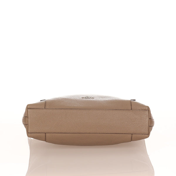 コーチ 24770 ベージュ レザー ハンドバッグ ショルダーバッグ 2WAY レディース COACH 【中古】