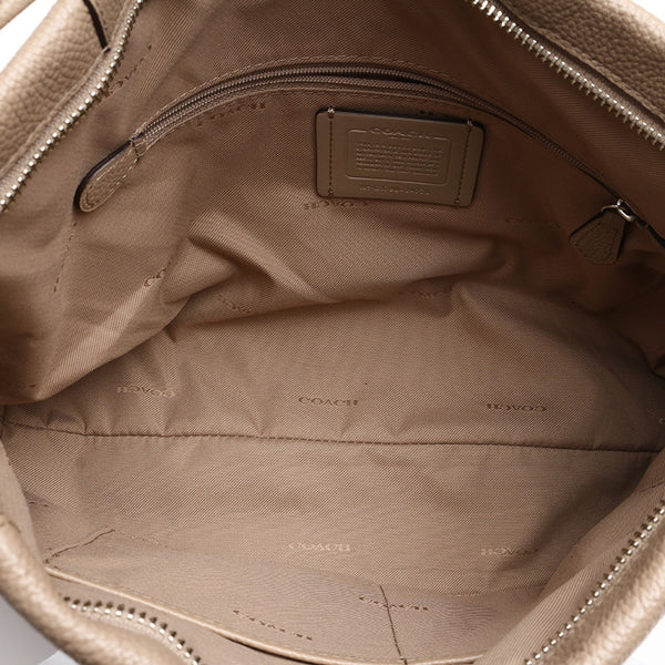 コーチ 24770 ベージュ レザー ハンドバッグ ショルダーバッグ 2WAY レディース COACH 【中古】