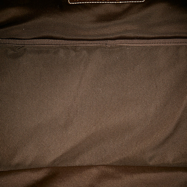 コーチ シグネチャー ボストンバッグ 10392 ベージュ ブラウン キャンバス レザー レディース COACH 【中古】