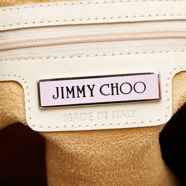 ジミーチュウ ショルダーバッグ アイボリー スウェード レディース JIMMY CHOO 【中古】