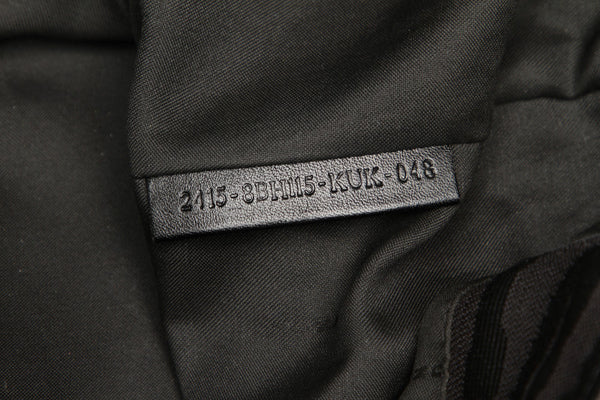 フェンディ 虎柄 8BH115 ブラック キャンバス レザー トートバッグ レディース FENDI 中古