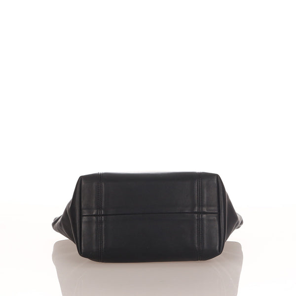 コーチ 4133 ブラック レザー ハンドバッグ レディース COACH 【中古】