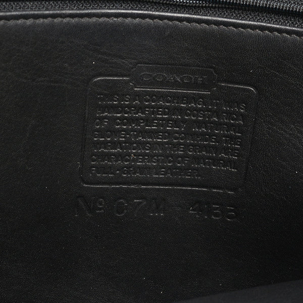 コーチ 4133 ブラック レザー ハンドバッグ レディース COACH 【中古】