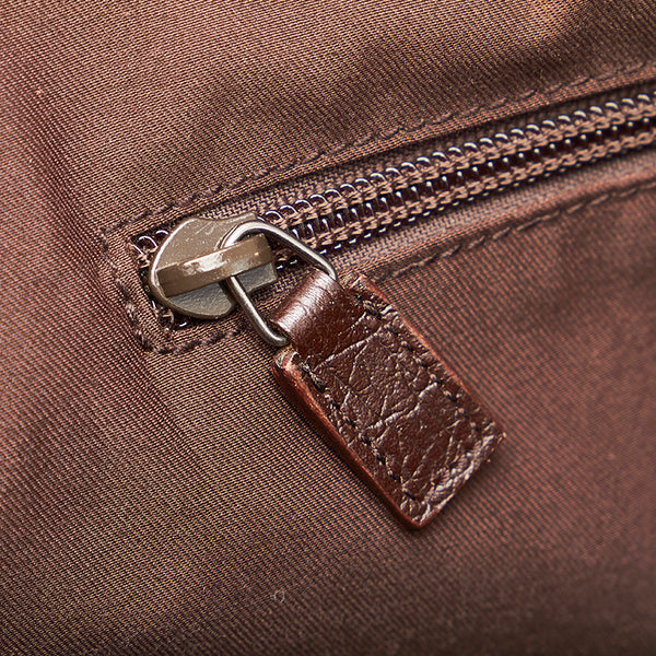 グッチ GGスプリーム 141976 ベージュ ブラウン PVC レザー ハンドバッグ レディース GUCCI 【中古】