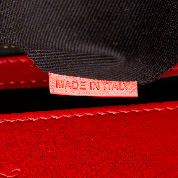 クリスチャンルブタン スパイクスタッズ ブラック レザー リュック バックパック  メンズ Christian Louboutin 【中古】