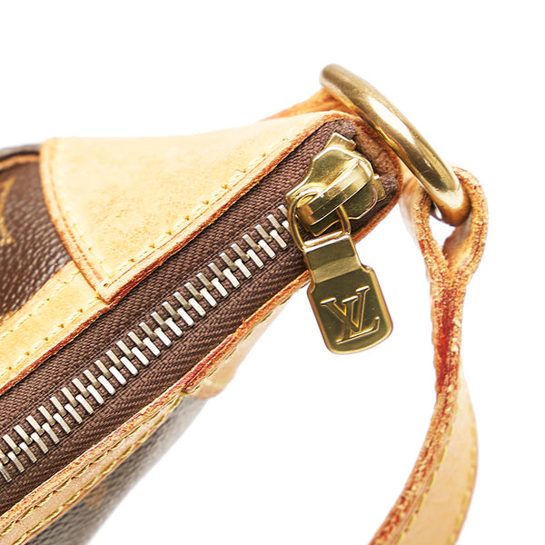 ルイ ヴィトン モノグラム オデオンPM 斜め掛け ショルダーバッグ  M56390 ブラウン PVC レザー レディース LOUIS VUITTON 【中古】