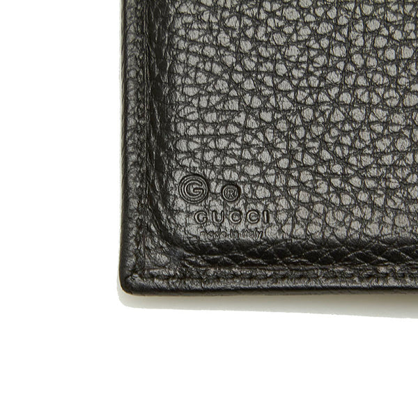 グッチ 143389 ブラック レザー 長財布 レディース GUCCI 中古