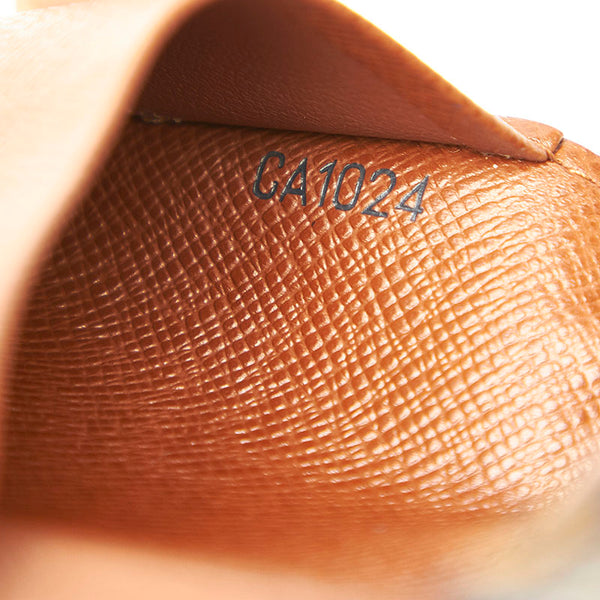 ルイ ヴィトン モノグラム アンヴェロップカルトドゥヴィジット M62920 ブラウン PVC 名刺入れ レディース LOUIS VUITTON 中古