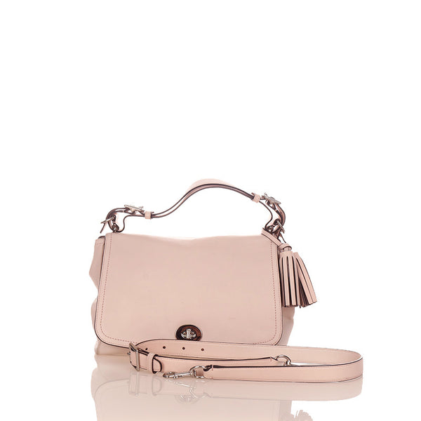 コーチ レガシー ロミー ハンドバッグ ショルダーバッグ２WAY 22383 ピンク レザー レディース COACH 【中古】