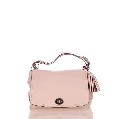 コーチ レガシー ロミー ハンドバッグ ショルダーバッグ２WAY 22383 ピンク レザー レディース COACH 【中古】